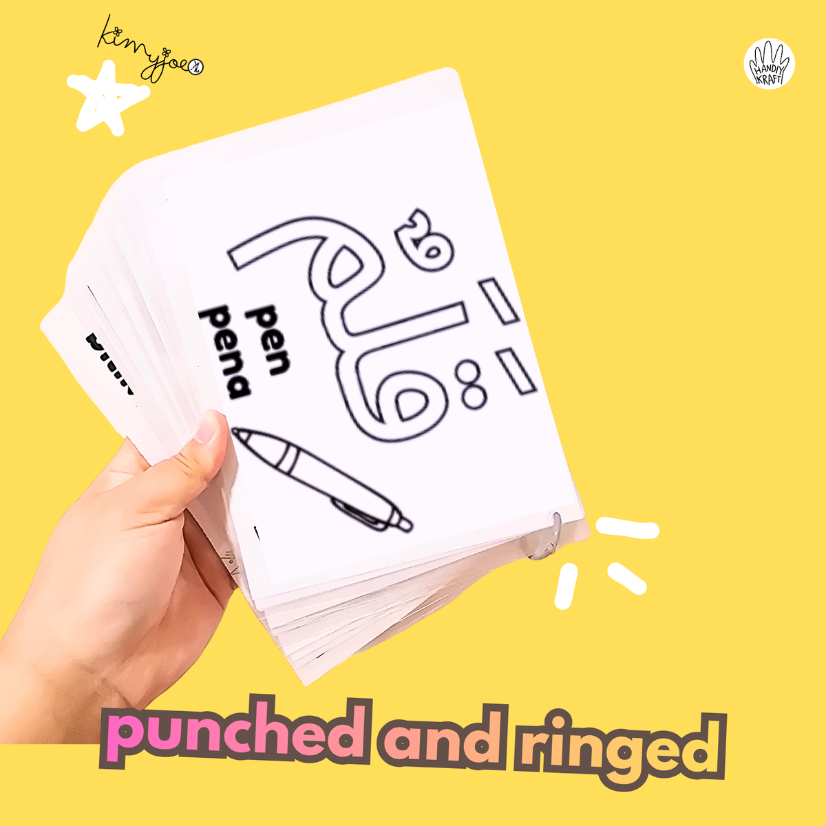 Trilingual Colouring Cards Vol.2 (At School)