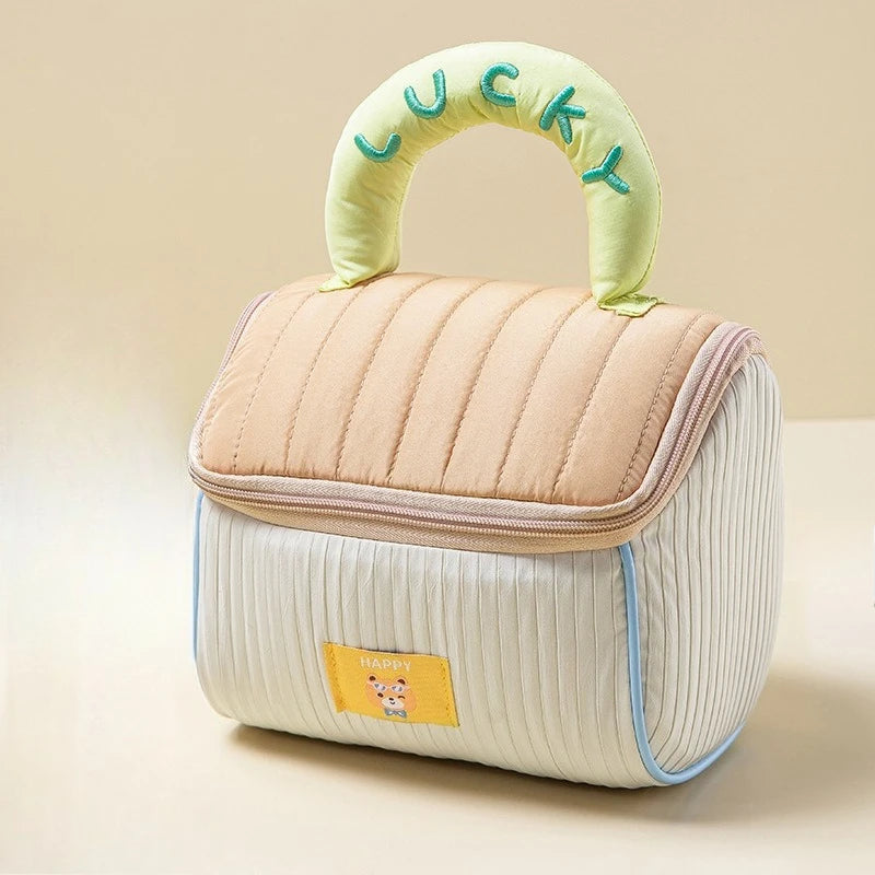 Cute Cartoon House Makeup Bag