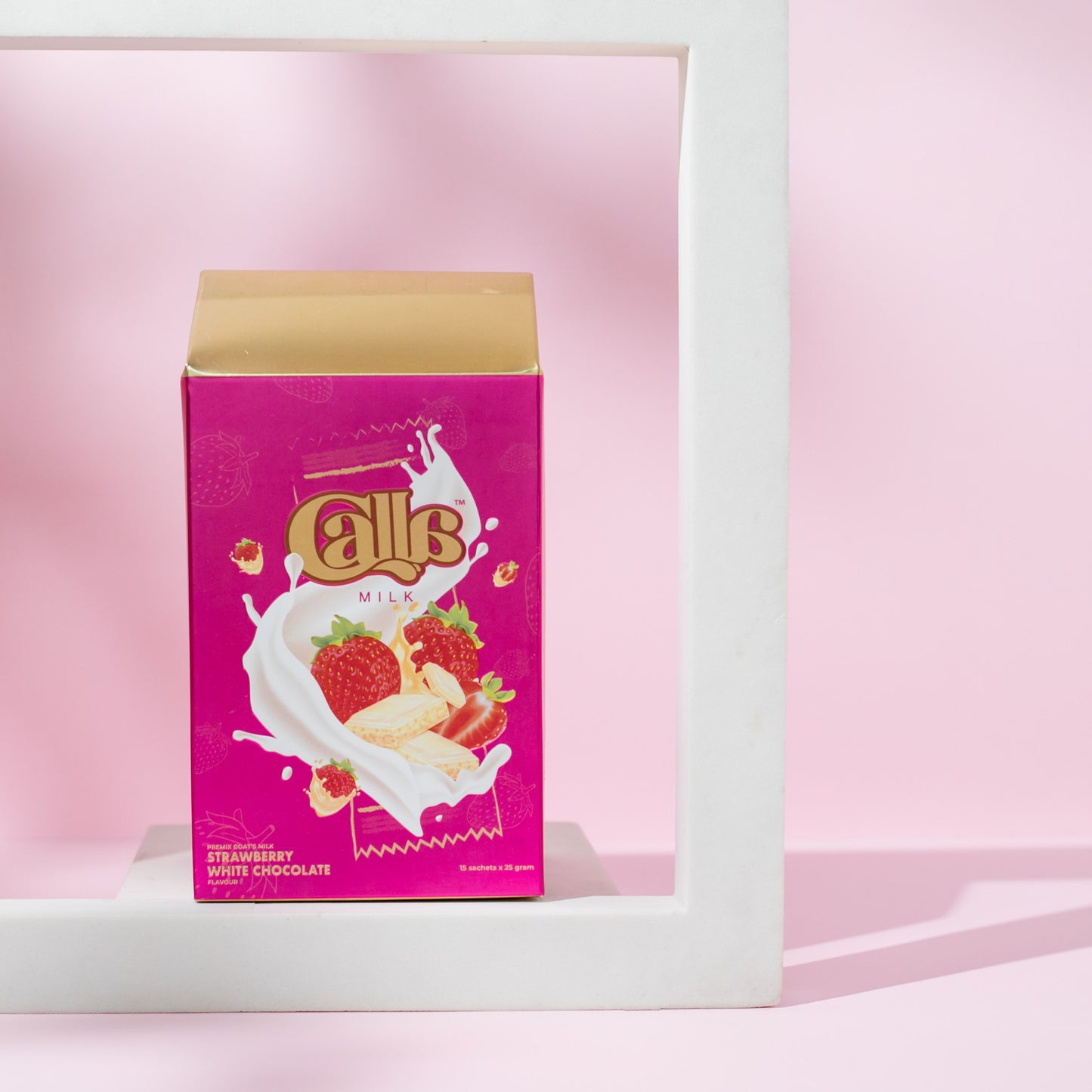 Calla Milk Original - Strawberry White Chocolate