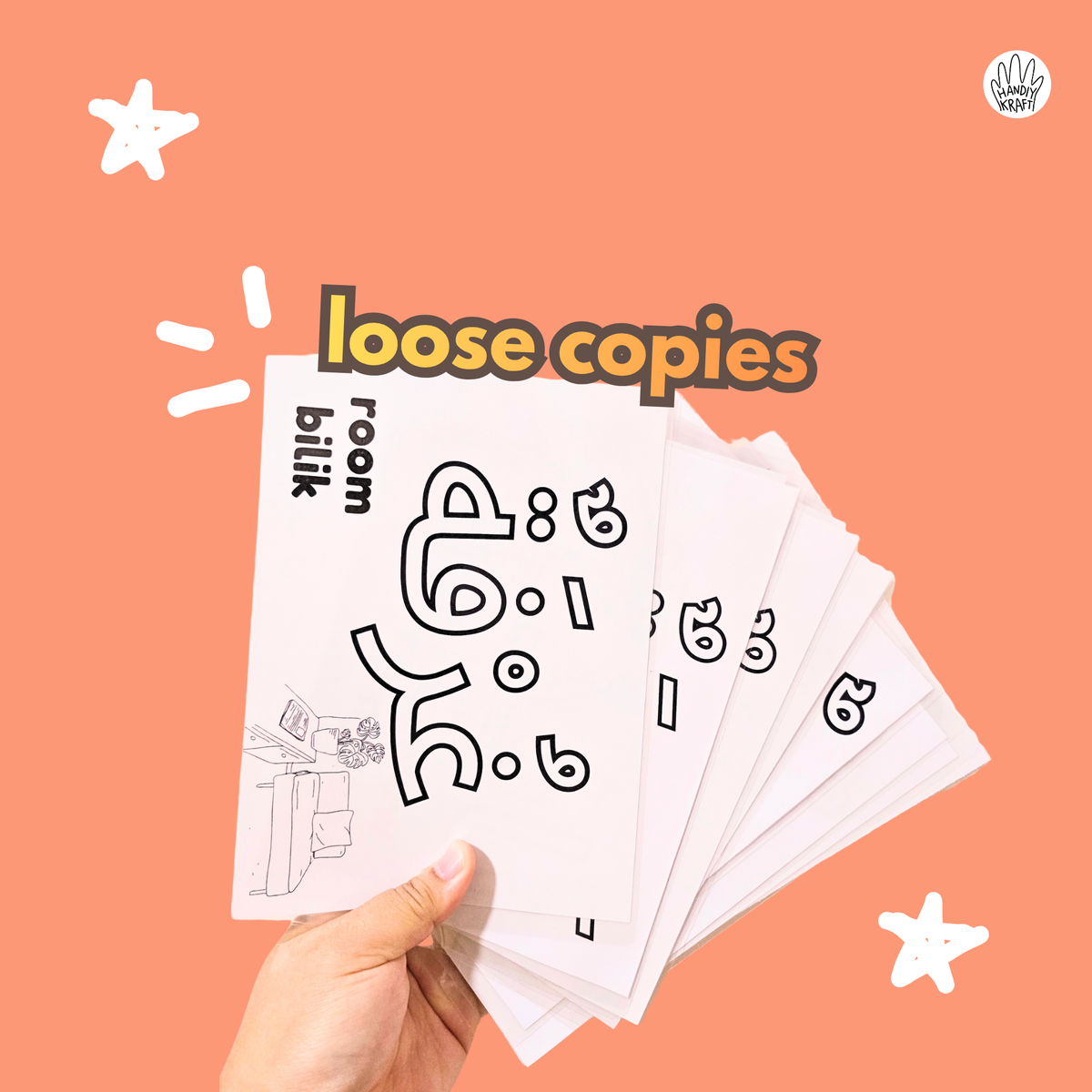 Trilingual Colouring Cards Vol.1