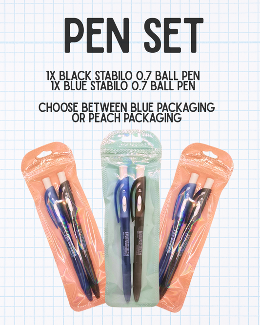 Pen Gift Set (custom sticker inclusive!)