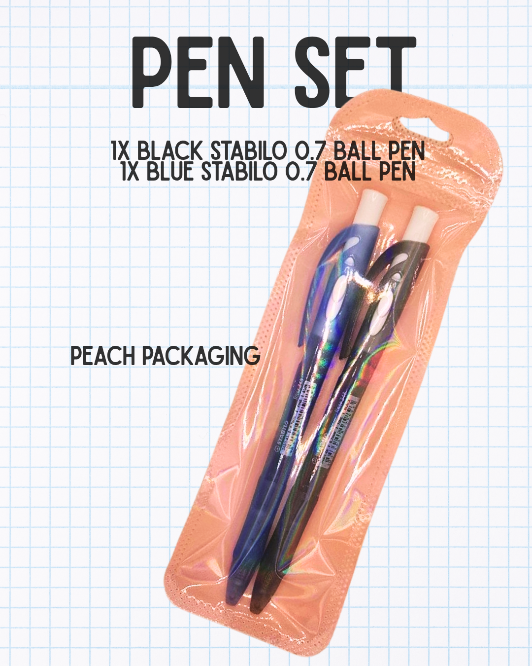Pen Gift Set (custom sticker inclusive!)