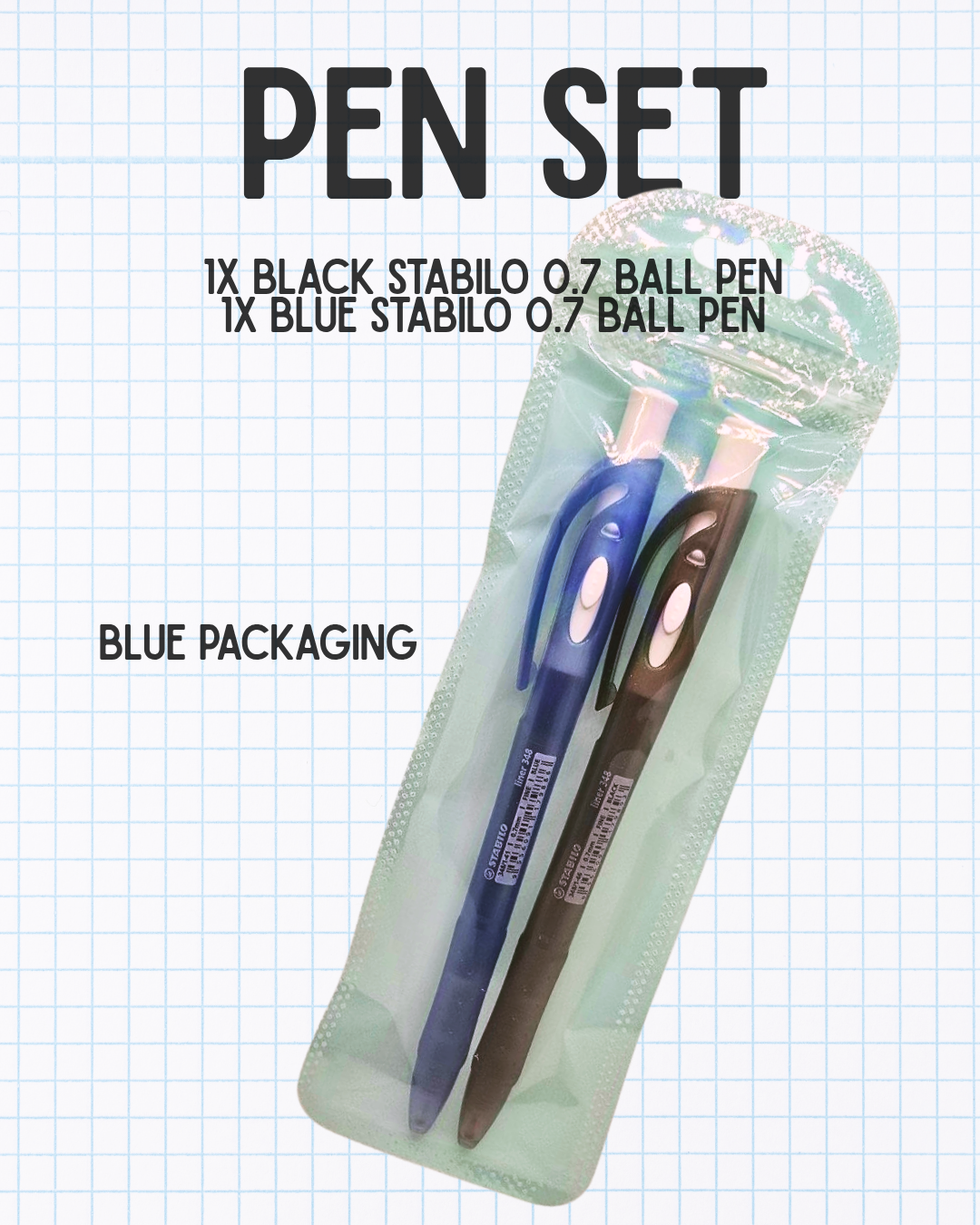 Pen Gift Set (custom sticker inclusive!)