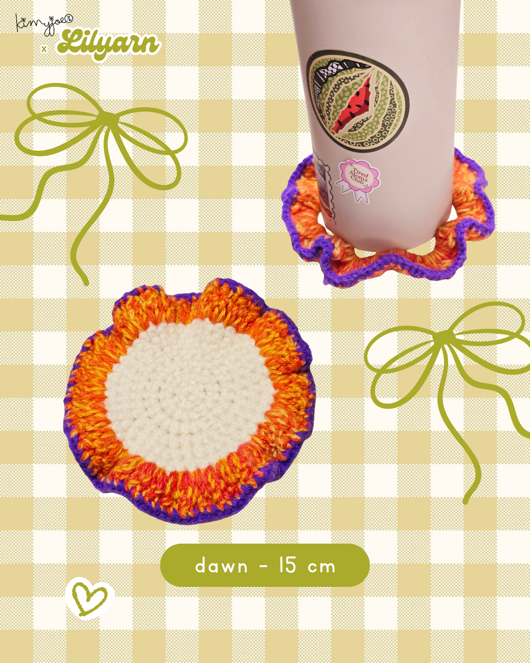 Lilyarn Handmade Coasters