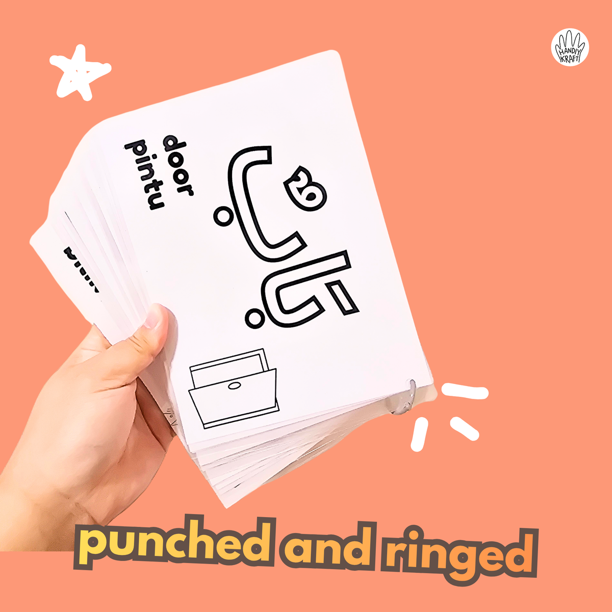 Trilingual Colouring Cards Vol.1