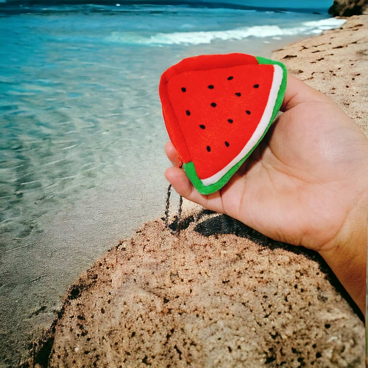 KimyJoe Quarter Watermelon Pouch
