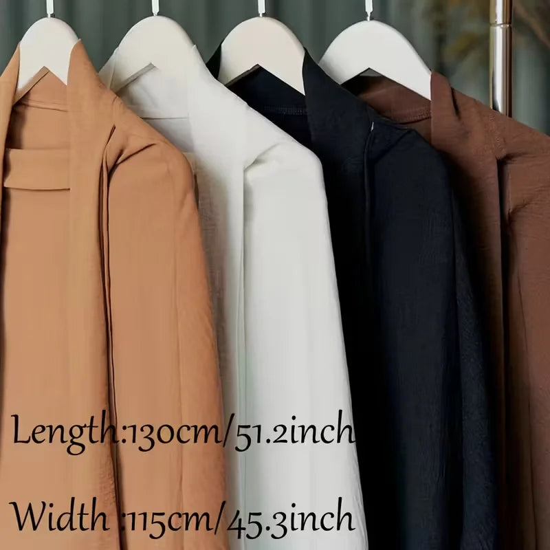 French Tie Back Khimar