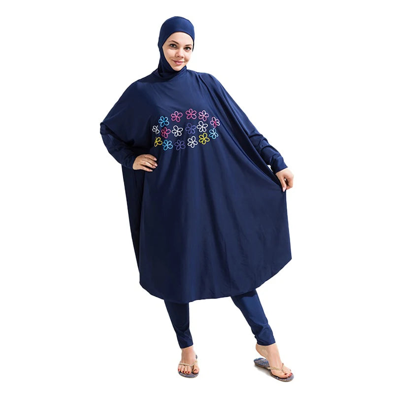 Modest Swimwear Long Sleeve Plus Size Available