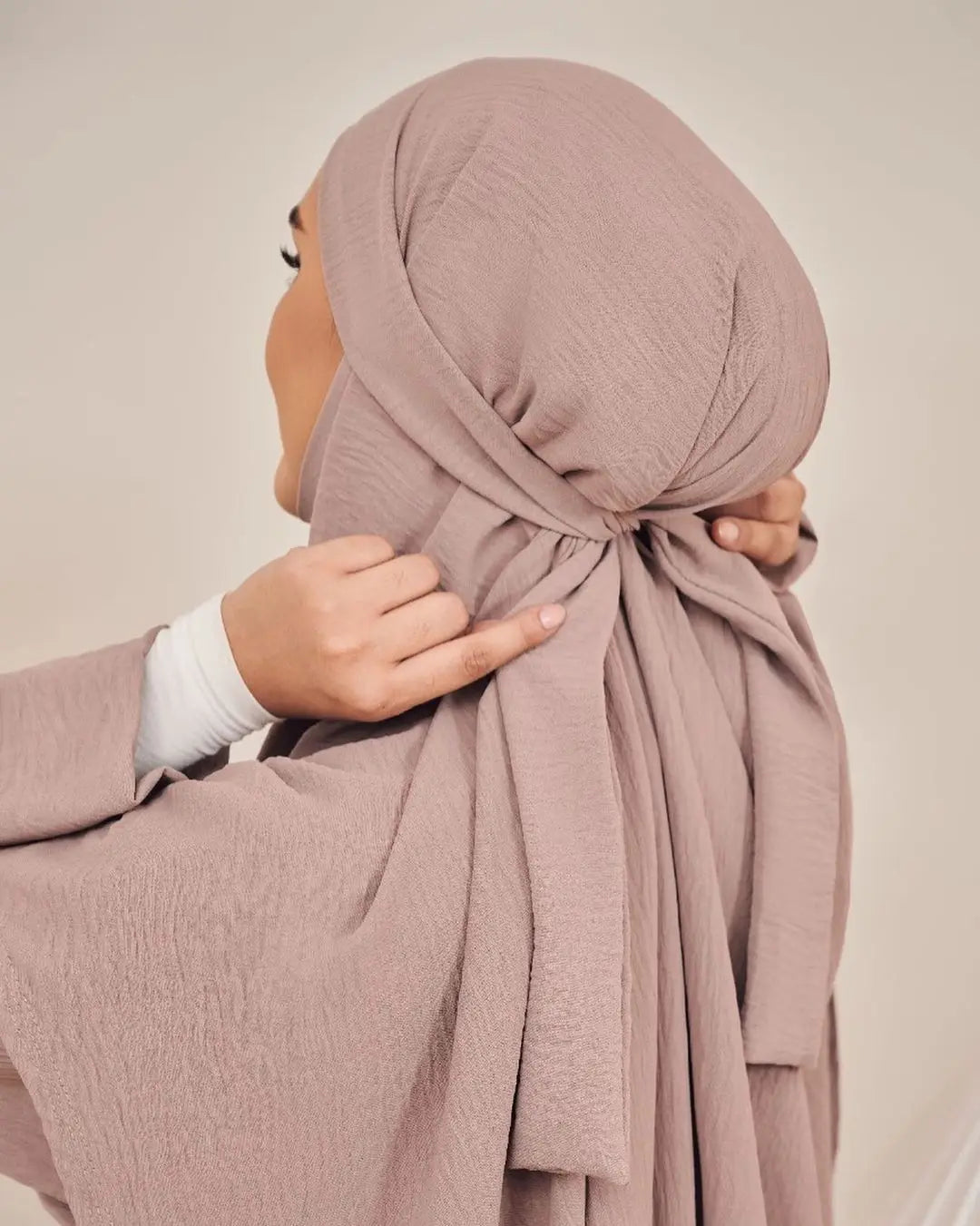 French Tie Back Khimar