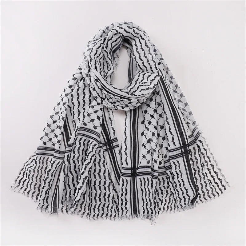 Kuffiyeh Prints Cotton Shawl