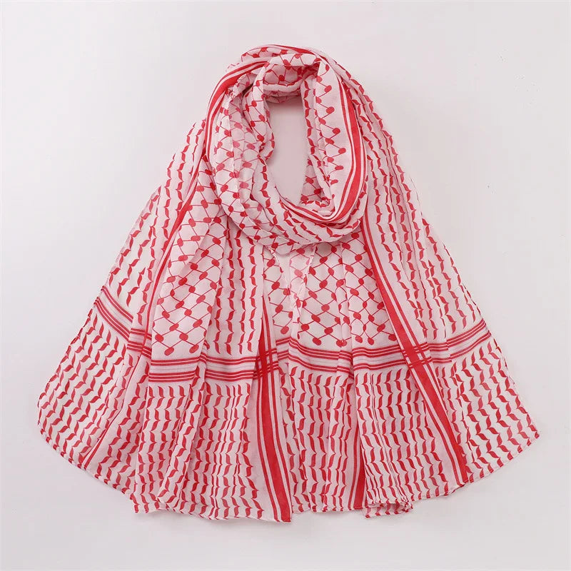 Kuffiyeh Prints Cotton Shawl