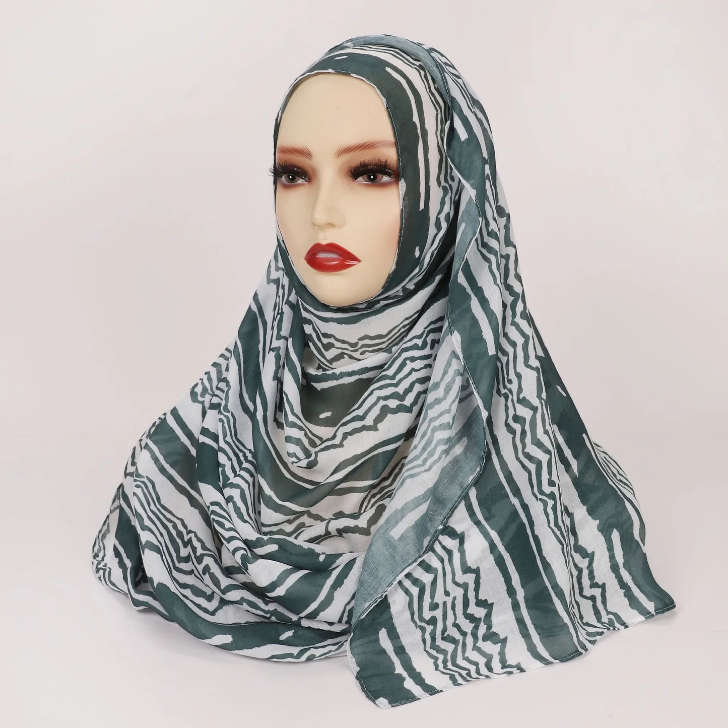 Kuffiyeh Prints Cotton Shawl