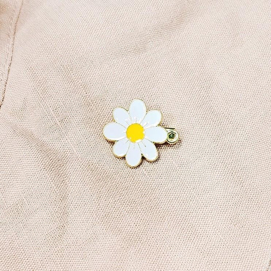 Daisy Metal Pins (KimyJoe CutiePins)