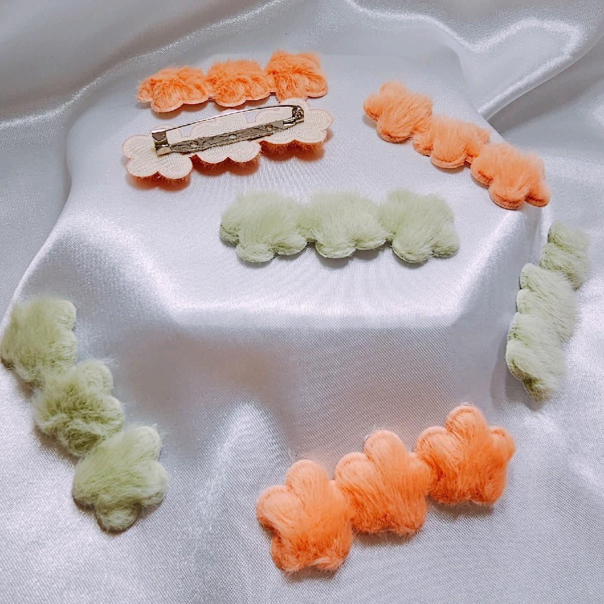 Furry Flowers Long Pins (KimyJoe Cutiepins)