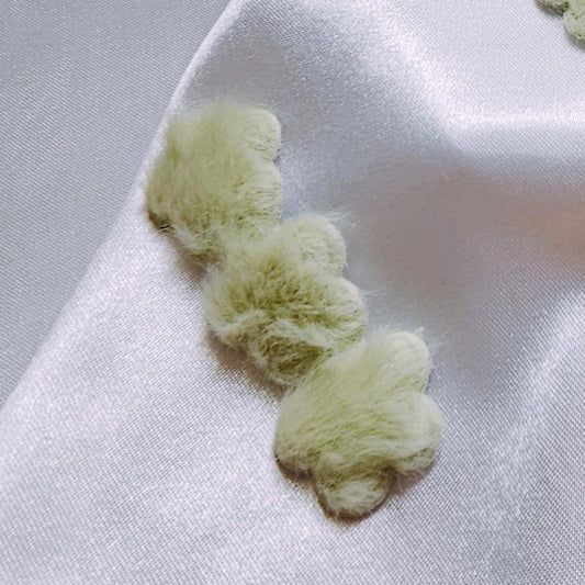 Furry Flowers Long Pins (KimyJoe Cutiepins)