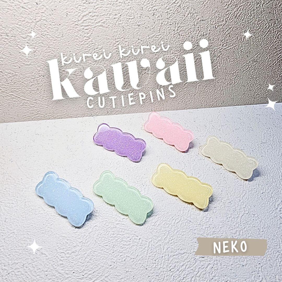 Kirei Kawaii Long Pins - NEKO (KimyJoe Cutiepins)