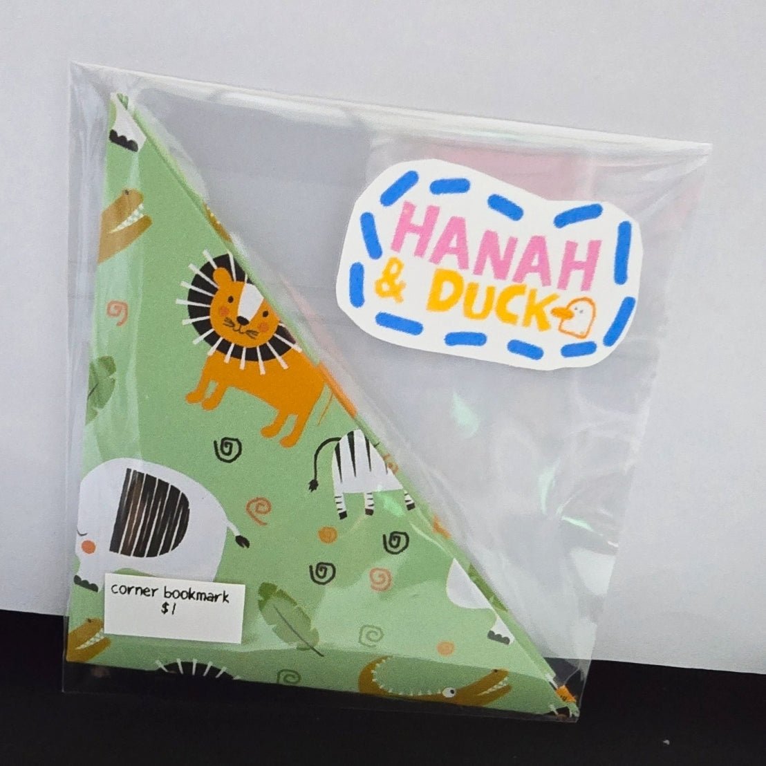 HANAH&DUCK Handmade Corner Bookmarks (buy 2 free 1)