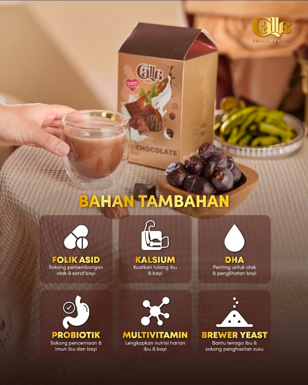 Calla Milk Premium - Premium Chocolate