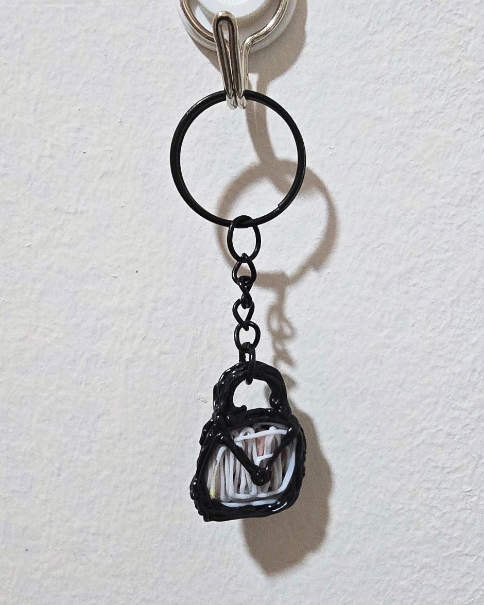 HANAH&DUCK Handmade 3D Art Keychains