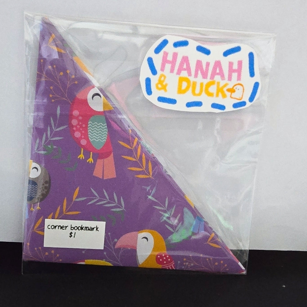 HANAH&DUCK Handmade Corner Bookmarks (buy 2 free 1)