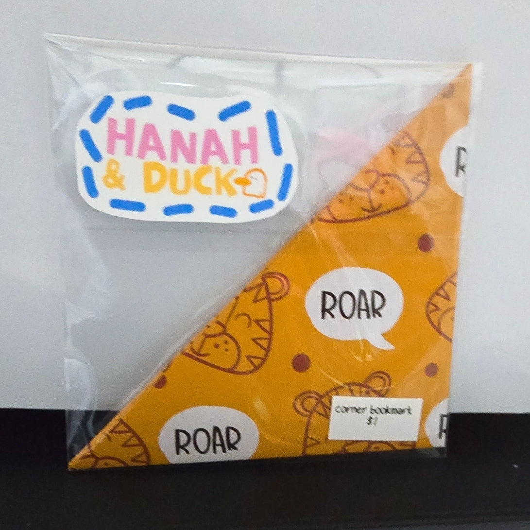 HANAH&DUCK Handmade Corner Bookmarks (buy 2 free 1)