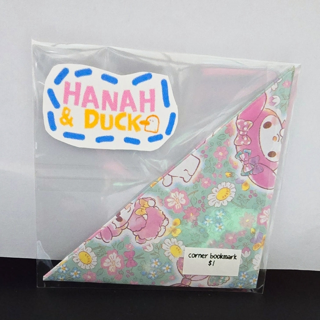 HANAH&DUCK Handmade Corner Bookmarks (buy 2 free 1)