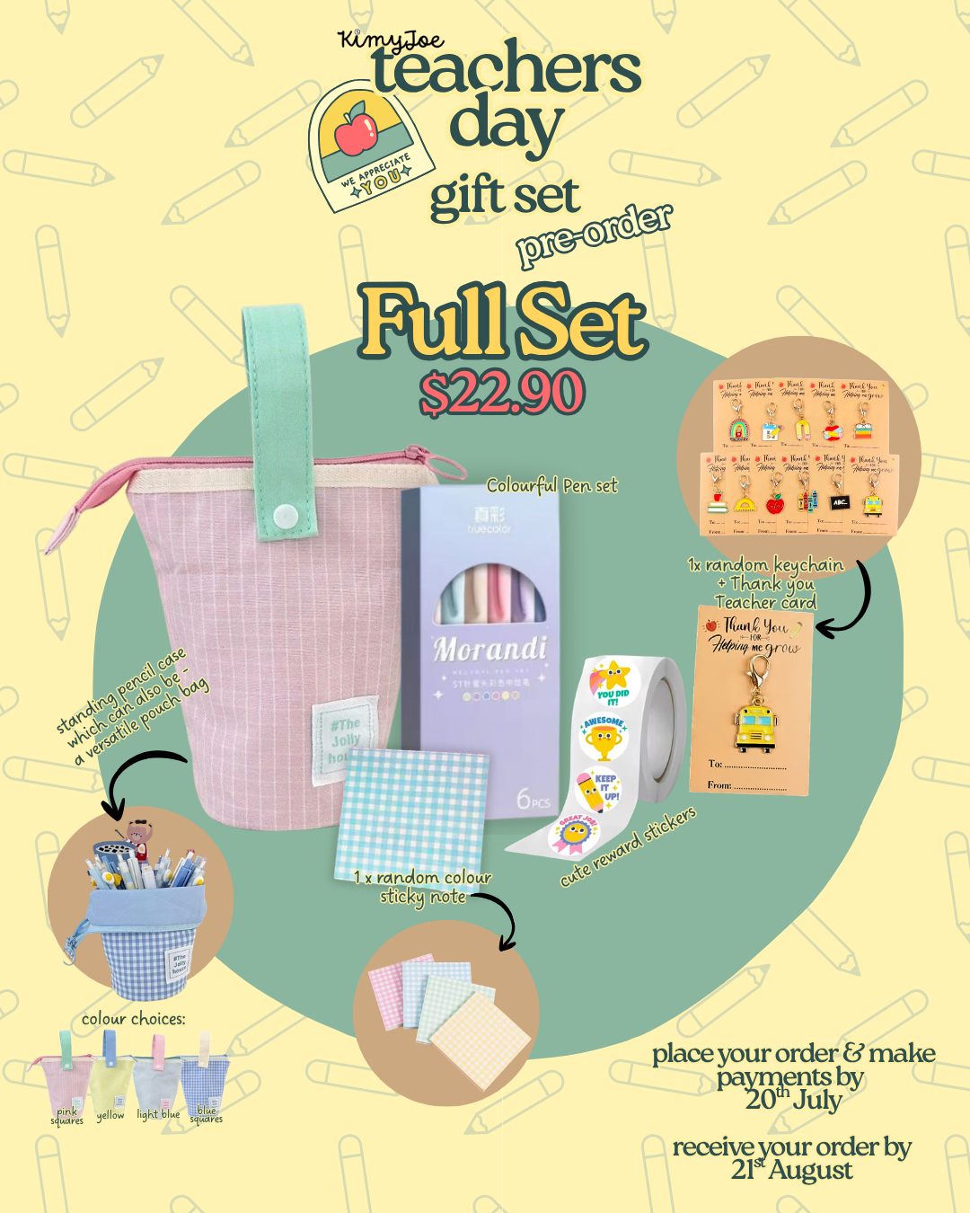 Teachers Day Gift Sets (Pre-Order)